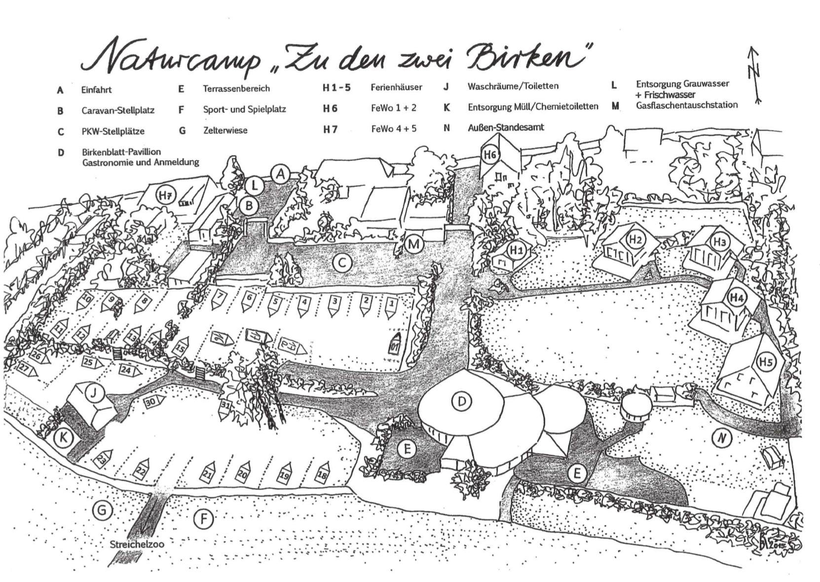 Lageplan Naturcamp_Neu Lageplan Naturcamp zu den zwei Birken